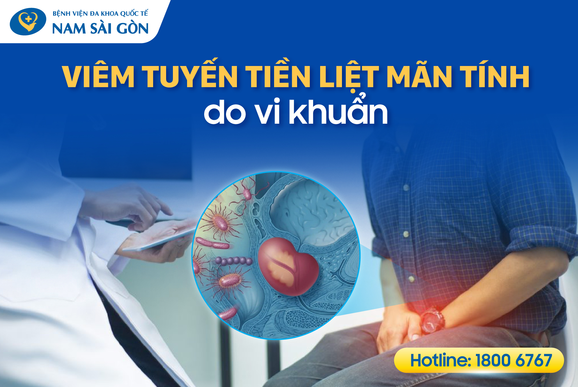 Viêm tuyến tiền liệt mạn tính: Nguyên nhân, triệu chứng, và điều trị