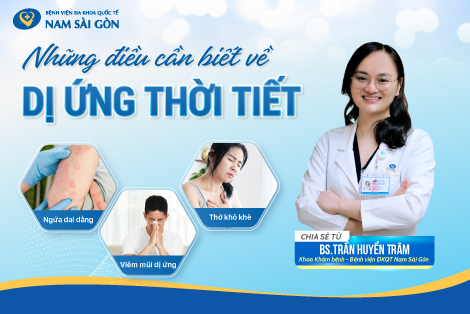 Dị ứng thời tiết - Nguyên nhân, biểu hiện và cách chữa trị