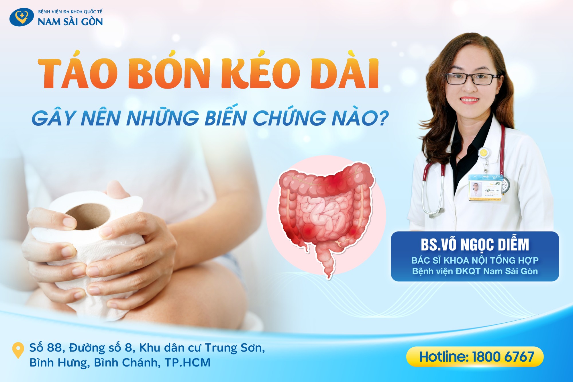 TÁO BÓN KÉO DÀI - NGUYÊN NHÂN, BIẾN CHỨNG VÀ PHƯƠNG PHÁP PHÒNG NGỪA