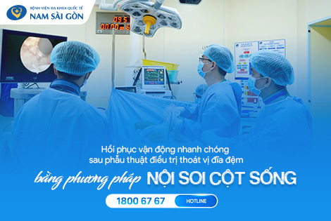 HỒI PHỤC VẬN ĐỘNG NHANH CHÓNG SAU ĐIỀU TRỊ THOÁT VỊ ĐĨA ĐỆM BẰNG PHƯƠNG PHÁP PHẪU THUẬT NỘI SOI CỘT SỐNG