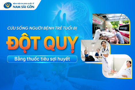 CỨU SỐNG NGƯỜI BỆNH TRẺ TUỔI BỊ ĐỘT QUỴ BẰNG THUỐC TIÊU SỢI HUYẾT