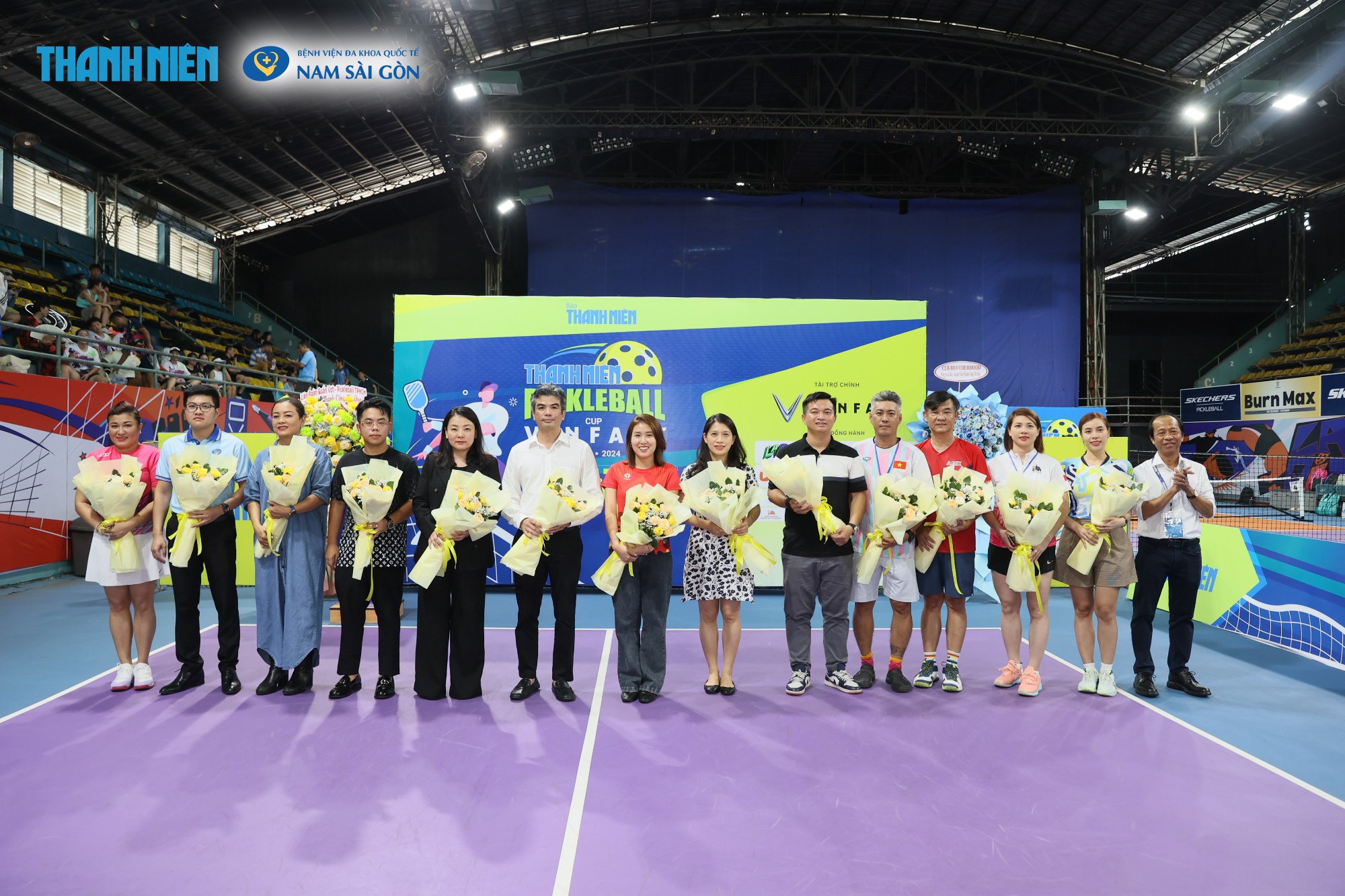 ĐỒNG HÀNH Y TẾ CÙNG GIẢI PICKLEBALL THANH NIÊN 2024