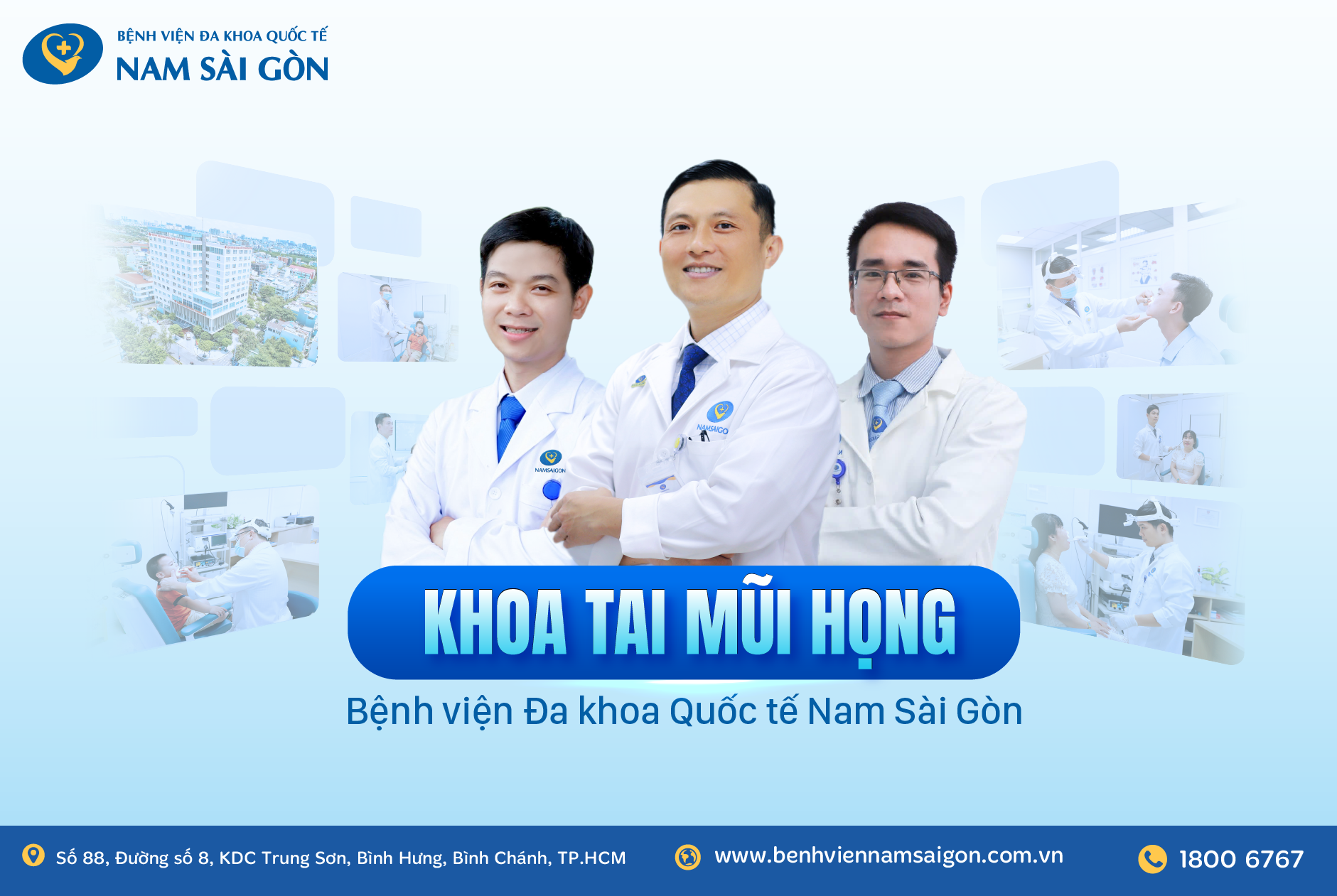 THĂM KHÁM CHUYÊN SÂU - ĐIỀU TRỊ TOÀN DIỆN CÁC BỆNH LÝ TAI MŨI HỌNG