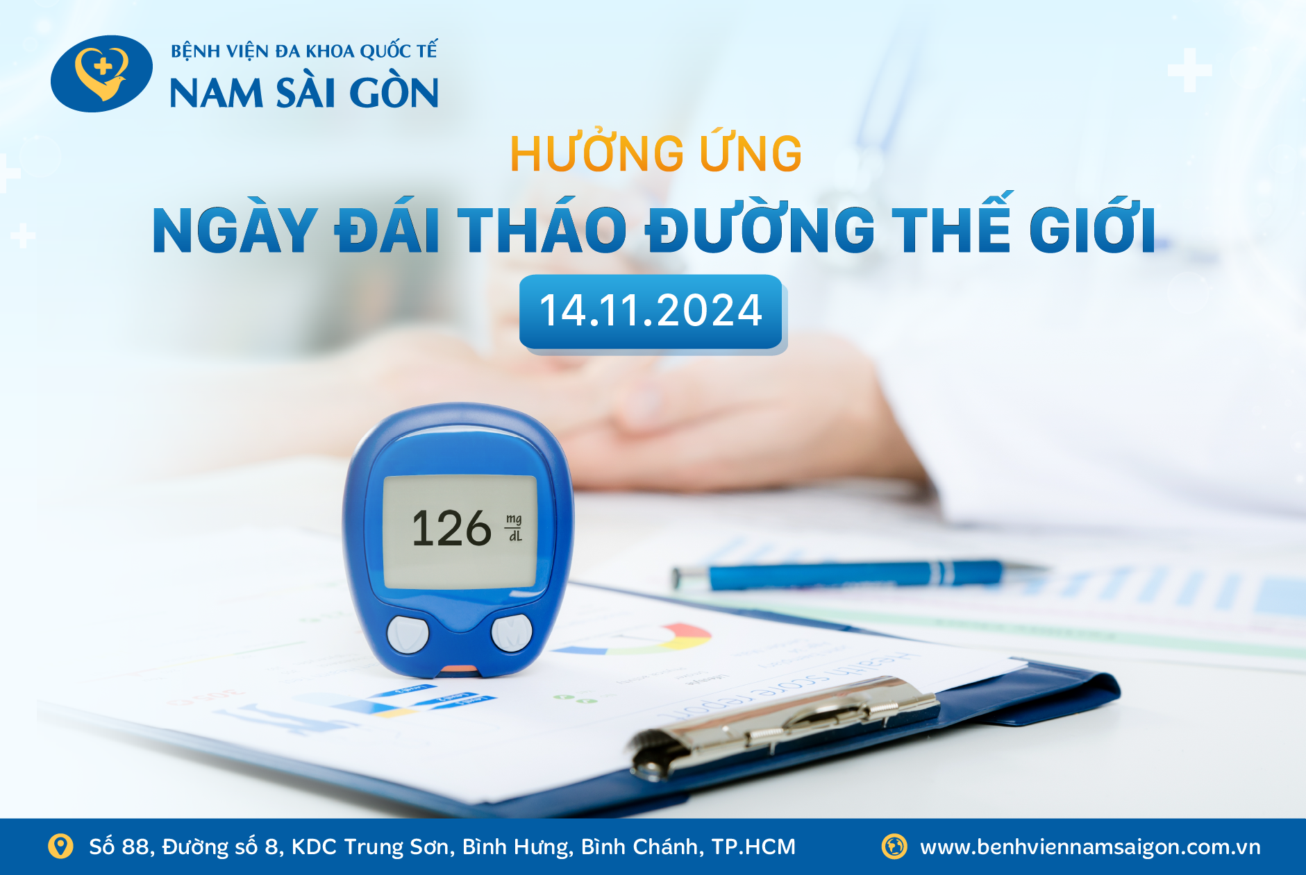 HƯỞNG ỨNG NGÀY ĐÁI THÁO ĐƯỜNG THẾ GIỚI 14/11